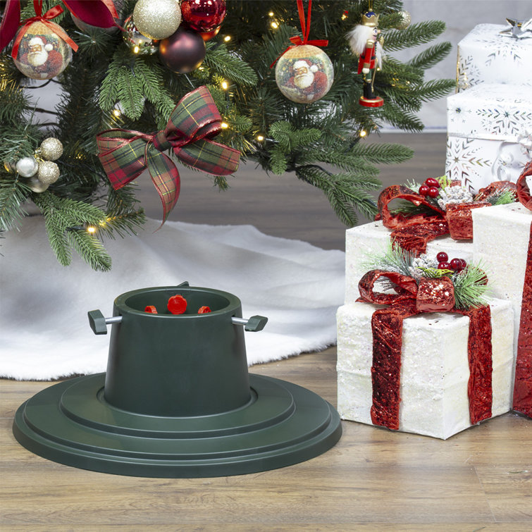 The Seasonal Aisle Resin Live Tree Stand For Max. Tree Height Less Than 1.80m Wayfair.ie